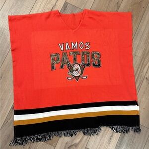 Vamos Patos Poncho From Anaheim Ducks hockey Giveaway (Día de Muertos 2025).